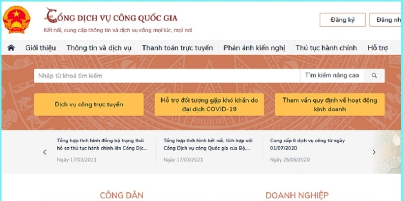 Sử dụng dịch vụ công quốc gia giúp bạn nắm thông tin chuẩn